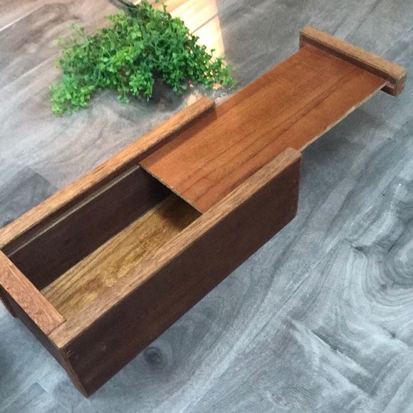Hand Crafted Other - VINTAGE rustic wooden box